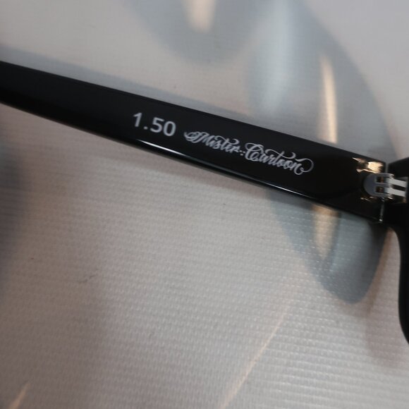 Womens Caddis 1.50 Mister Cartoon 56 16 145 Black Eye Appliances Reading Glasses - Picture 6 of 8